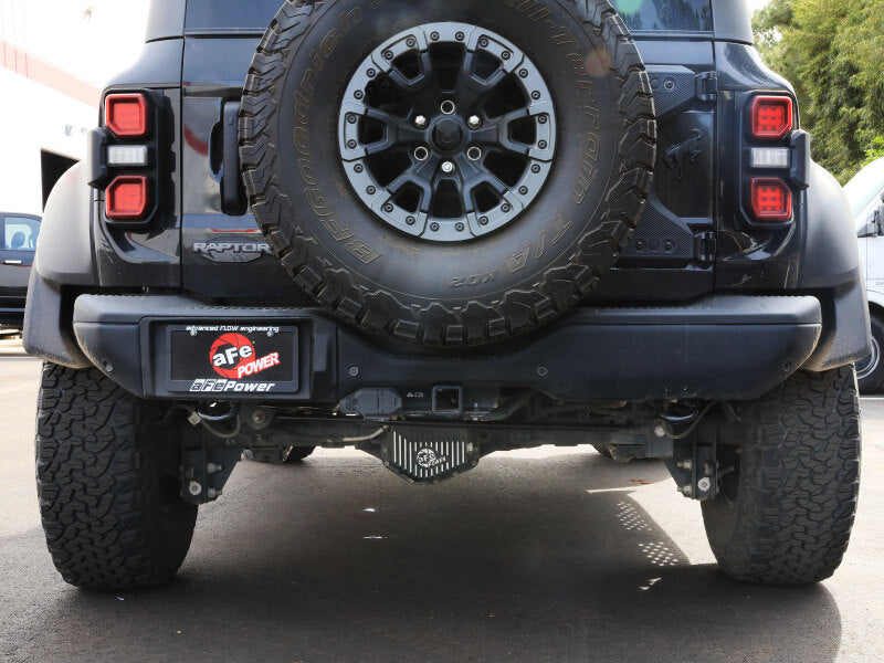 aFe Vulcan Series 3in Stainless Steel Cat-Back Hi-Tuck Exhaust Ford Bronco Raptor 22-26 V6-3.0L (tt)