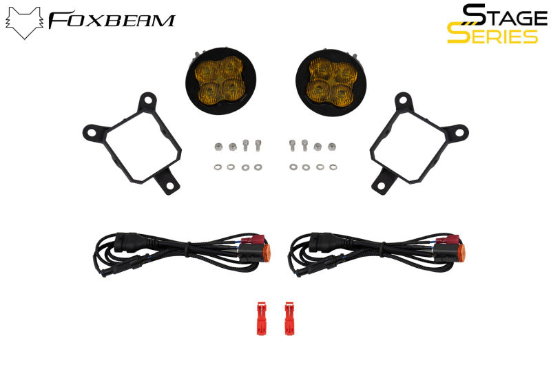 Diode Dynamics 2024+ Subaru Forester SS3 LED Sport Type Y Fog Light Kit - Yellow SAE