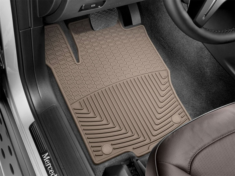 WeatherTech 12+ Mercedes-Benz ML-Class Front Rubber Mats - Tan
