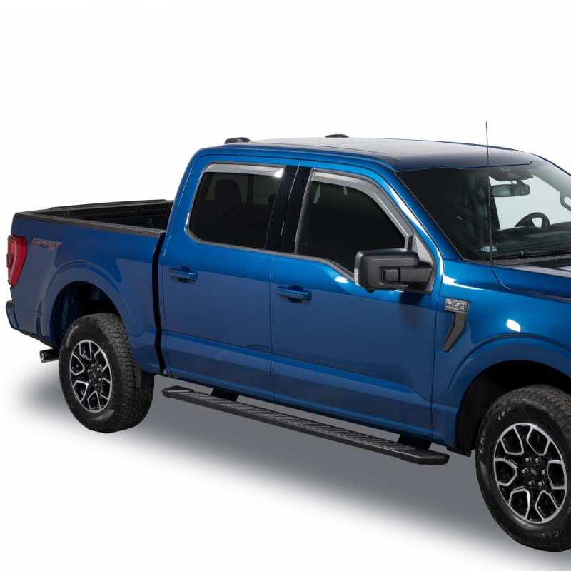 Putco 2021 Ford F-150 Super Crew Element Chrome Window Visors (Set of 4)
