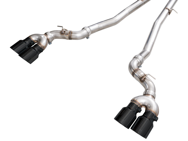 AWE Tuning BMW G90/G99 M5 Track Edition Cat-Back Exhaust - Diamond Black Tips