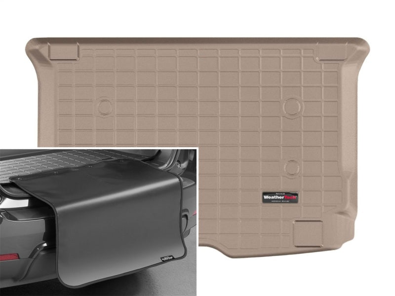 WeatherTech 2014-2017 BMW i3 Cargo w/ Bumper Protector - Tan