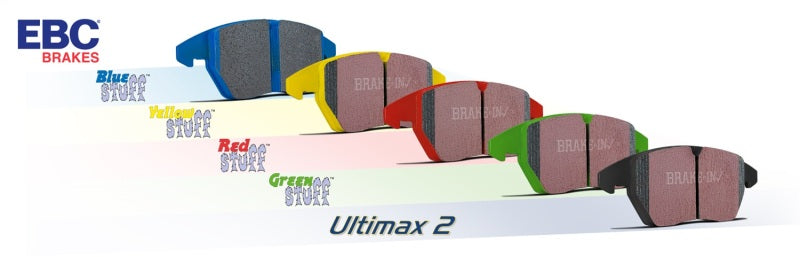 EBC 06-11 Dodge Ram 1500 Mega Cab 2WD Ultimax2 Front Brake Pads