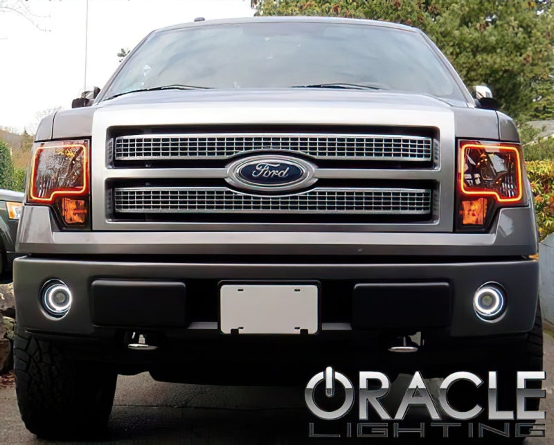 Oracle Ford F-150/Raptor 09-14 Halo Kit - ColorSHIFT w/ Simple Controller
