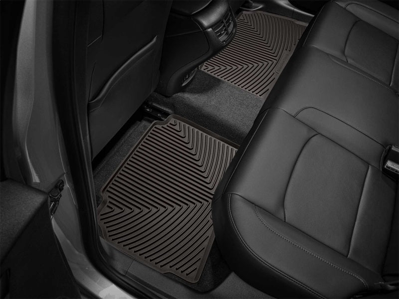 WeatherTech 2016+ Chevrolet Malibu Rear Rubber Mats - Cocoa