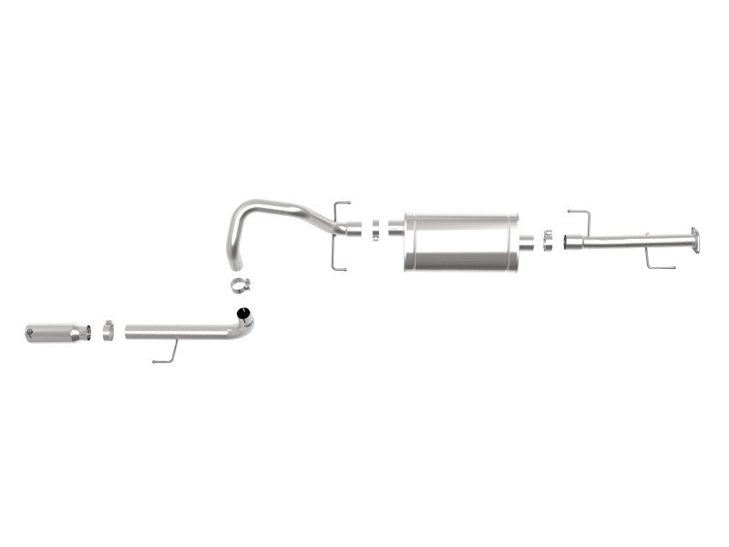 aFe MACH Force XP 2.5in 304-SS Exhaust Cat-Back w/ Polished Tip 10-20 Toyota 4Runner V6-4.0L