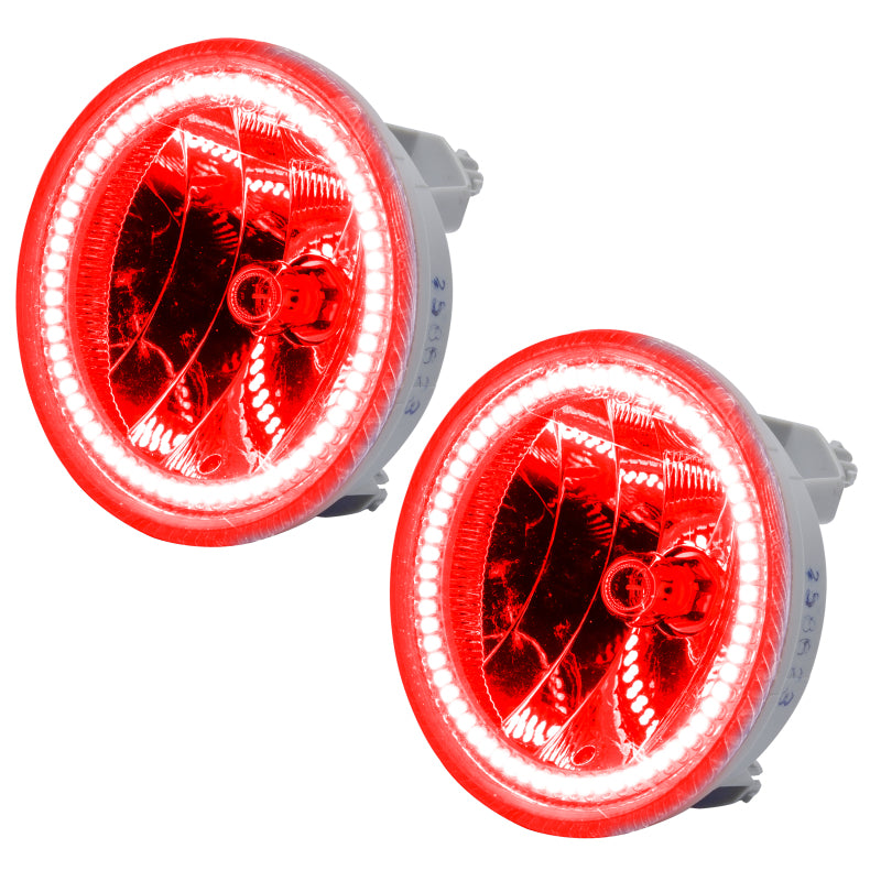 Oracle 10-13 Chevrolet Camaro LED Fog Light Halo Kit - Red