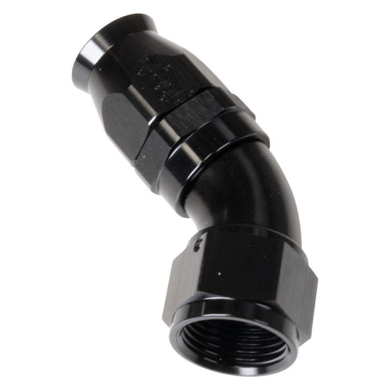 Russell Black 45 -12 Pro PTFE Hose End