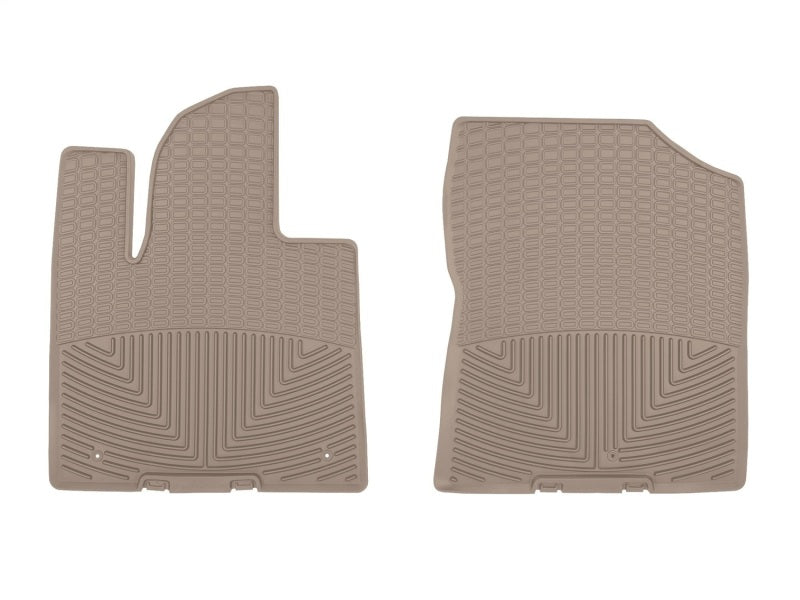 WeatherTech 21-23 Hyundai Santa Fe Front All-Weather Floor Mats - Tan