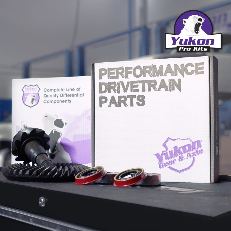 Yukon Gear 8.8in Ford 3.31 Rear Ring & Pinion Install Kit 2.53in OD Axle Bearings and Seals