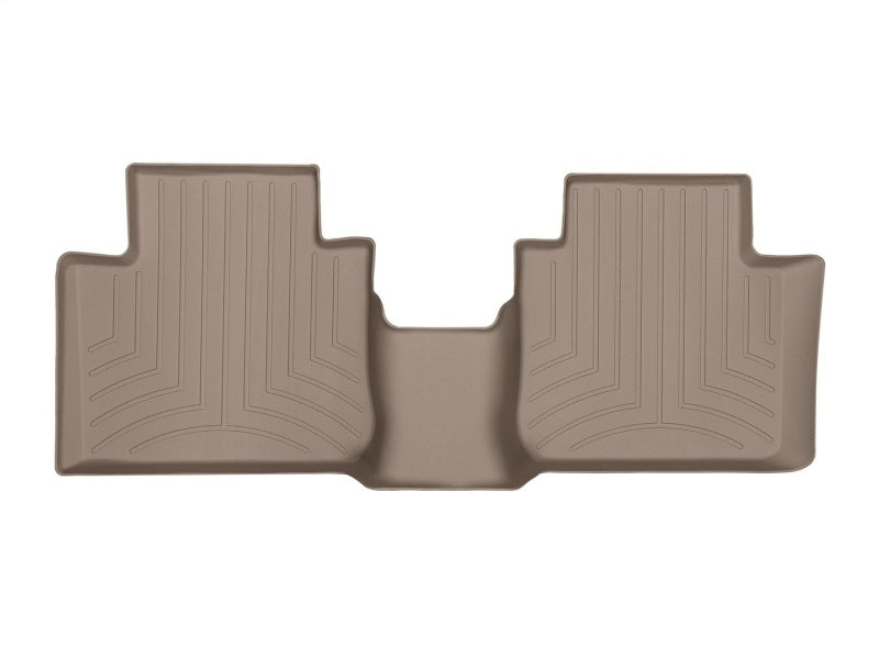 WeatherTech 02-06 Toyota Camry Rear FloorLiner - Tan (w/ Power Passenger 1st Row Seat)