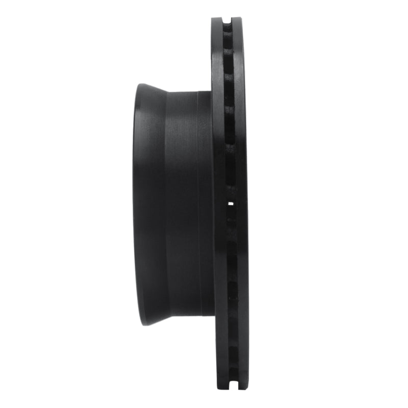 R1 02-06 Dodge Sprinter 3500 Front Left Drilled & Slotted Black Brake Rotor