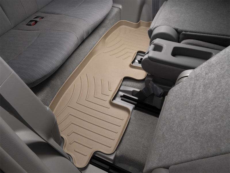 WeatherTech 08-13 Toyota Highlander Rear FloorLiner - Tan