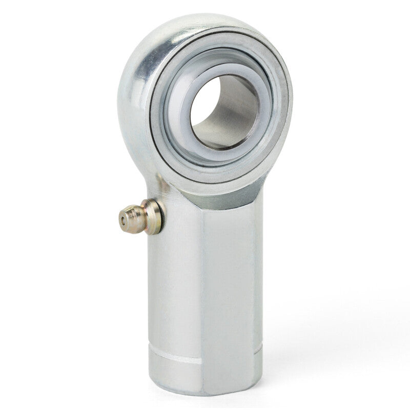 QA1 H Series 3-Pc Rod End - Female/Left Hand - .3125in Bore x 5/16-24 w/Zerk - Alloy Steel