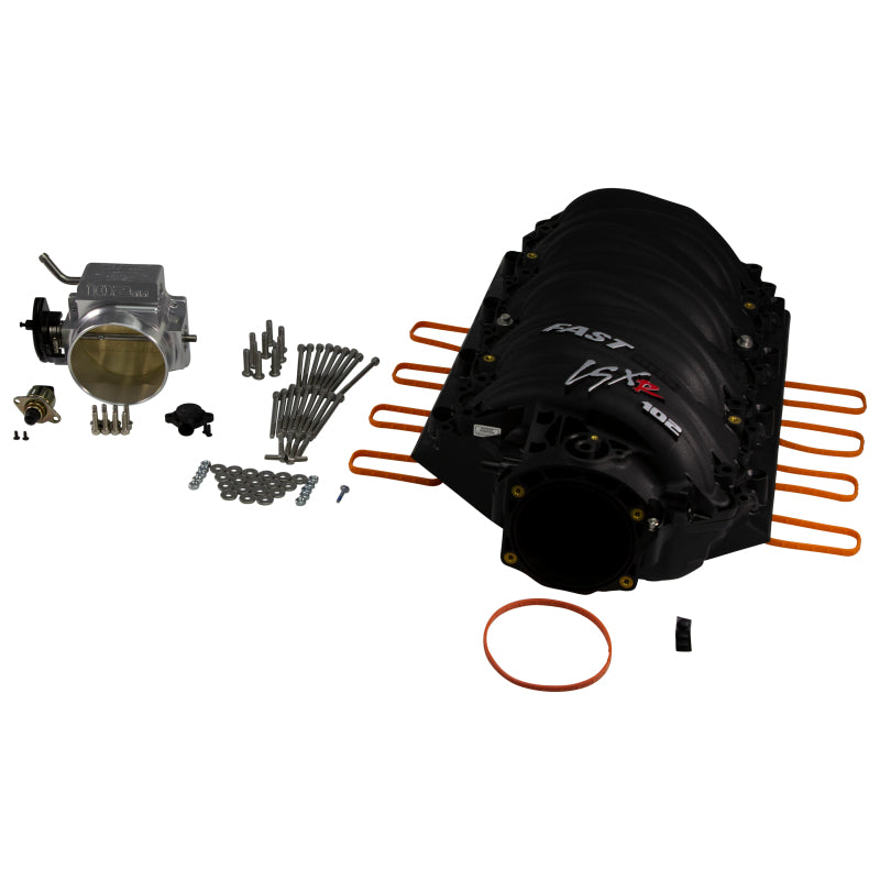 FAST Throttle Body / Manifold Kit, 102 Mm Throttle Body W/ 102Mm Blackls7 Manifold