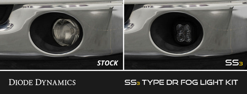 Diode Dynamics SS3 Sport Type DR Kit ABL White SAE Fog