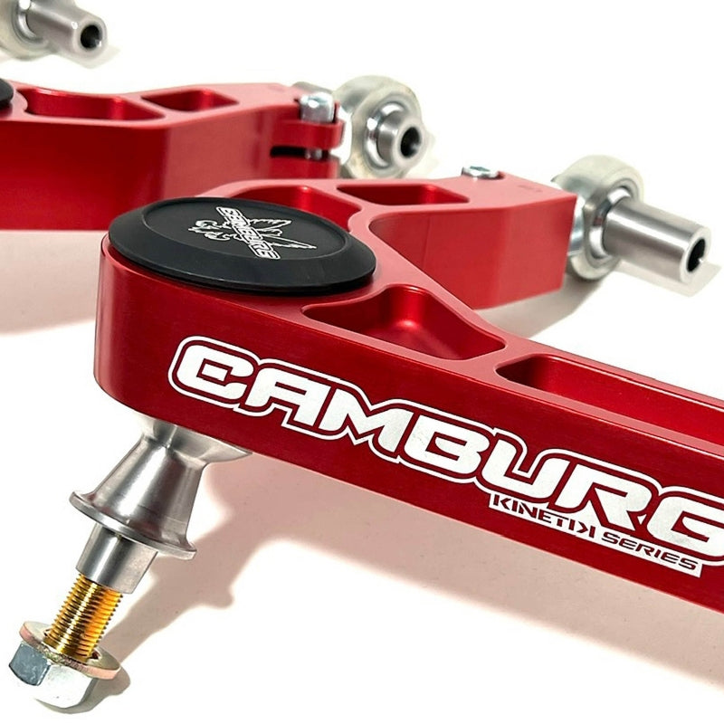 Camburg Ford Bronco 21-23 KINETIK V2 Performance Billet Uniball Upper Arms (Red)
