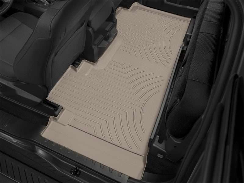 WeatherTech 2015-2020 Ford F-150 Rear FloorLiner - Tan