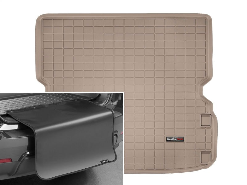 WeatherTech 13-14 Infiniti JX Cargo Liner w/ Bumper Protector - Tan