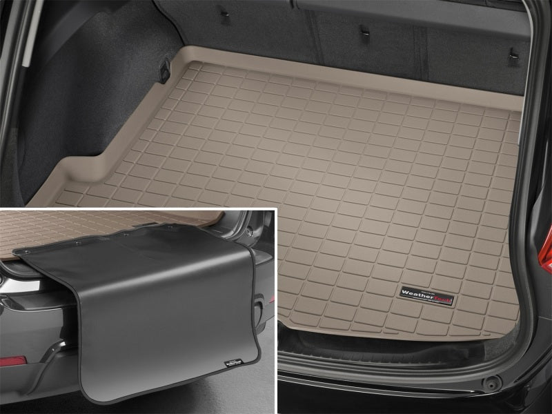 WeatherTech 25-26 Toyota 4Runner Trunk-5 Passenger Sea-Cargo Liner w/Bumper Protector 2pc - Tan