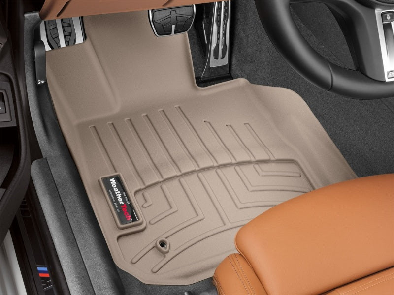 WeatherTech 2019+ BMW 330i Front FloorLiner - Tan