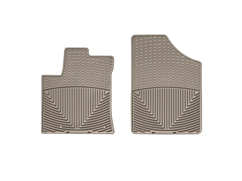 WeatherTech 09+ Pontiac Vibe Front Rubber Mats - Tan
