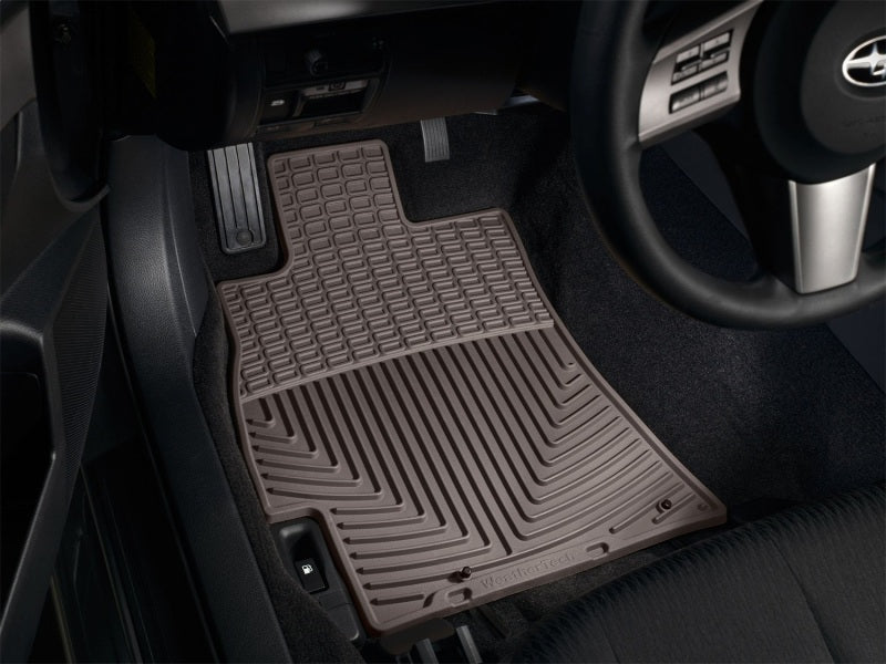 WeatherTech 2014+ Subaru Forester Front Rubber Mats - Black