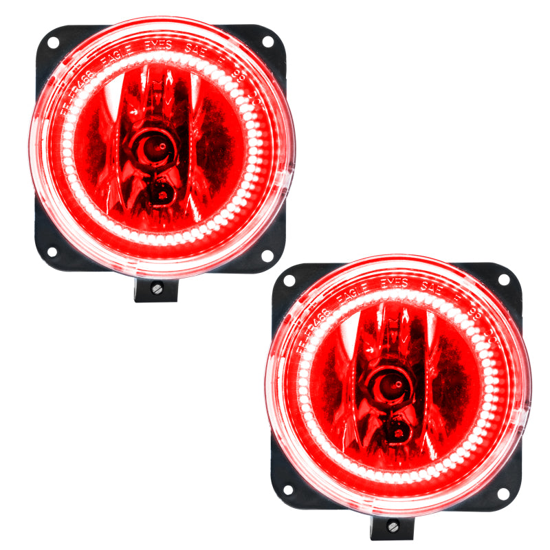 Oracle 05-07 Ford Escape LED Fog Light Halo Kit - Red