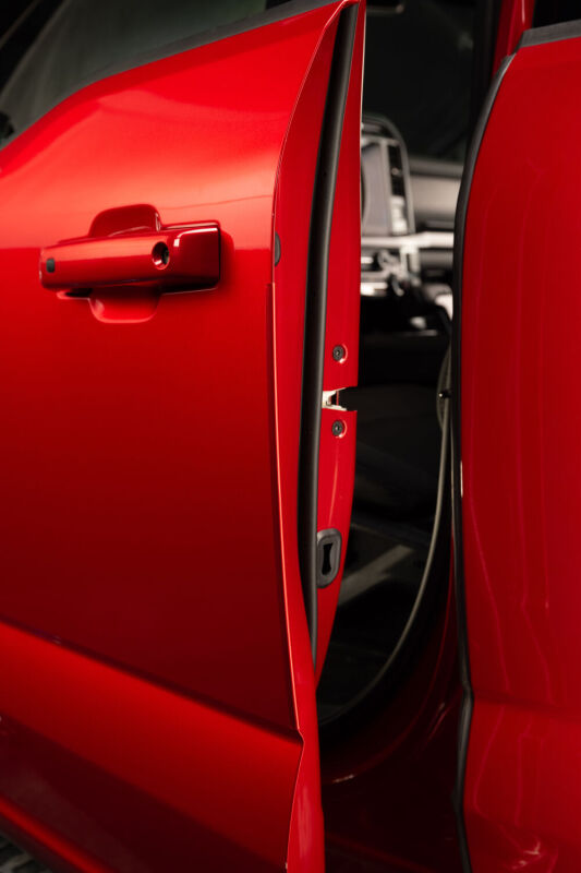 Husky Liners 21-25 Ford F150 Door Edge Guards (4pc Set) - Rapid Red Metallic Tri Coat