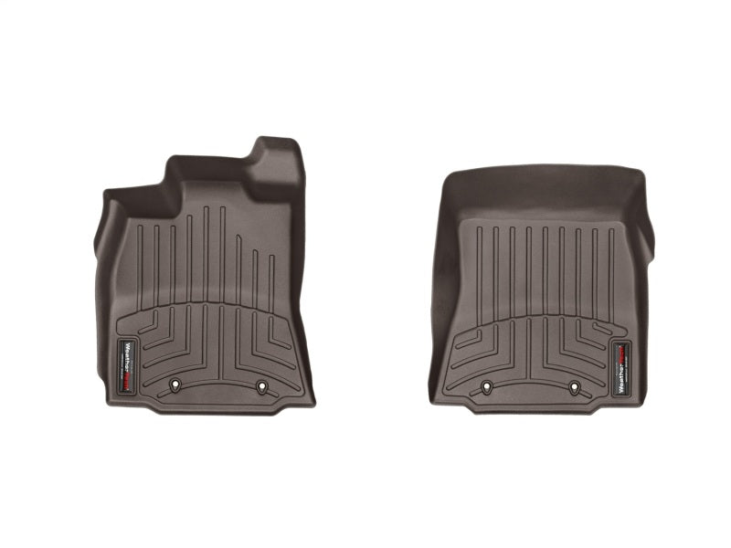 WeatherTech 2011+ Jaguar XJ Series Front FloorLiner - Cocoa