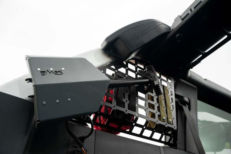 DV8 Offroad 21+ Ford Bronco Pocketed Rear Window Molle Panels (Soft Top/2-Door Models)