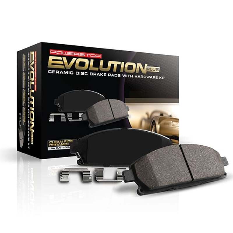 Power Stop 19-23 Porsche Cayenne Rear Z17 Evo Ceramic Pad w/Hardware