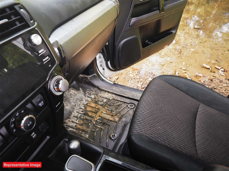 WeatherTech 22-24 Kia Carnival Rear FloorLiner HP - Black