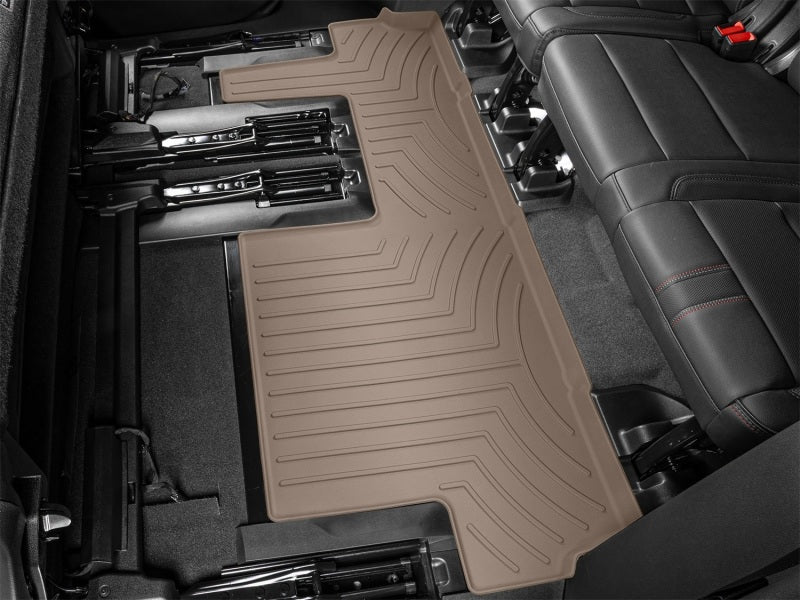 WeatherTech 2021+ Chevrolet Suburban Rear FloorLiner HP - Tan