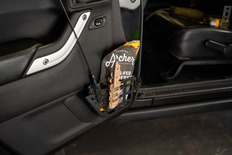 DV8 Offroad 2011-2018 Jeep Wrangler JK Slim Front Door Molle Pockets
