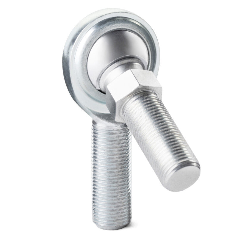 QA1 C Series 2-Pc Rod End - Male/Right Hand - 12mm Bore x M12x1.75 w/Stud - Carbon Steel