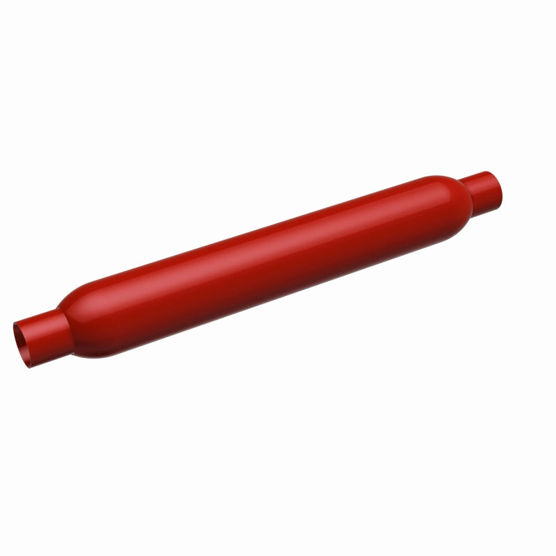 MagnaFlow Muffler Red Pack Series Glasspack 3.5 Dia 12 2.25/2.25 RP