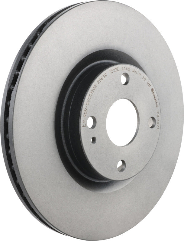 Brembo 19-20 Porsche Cayenne/17-22 Porsche Panamera Front UV Coated Rotor