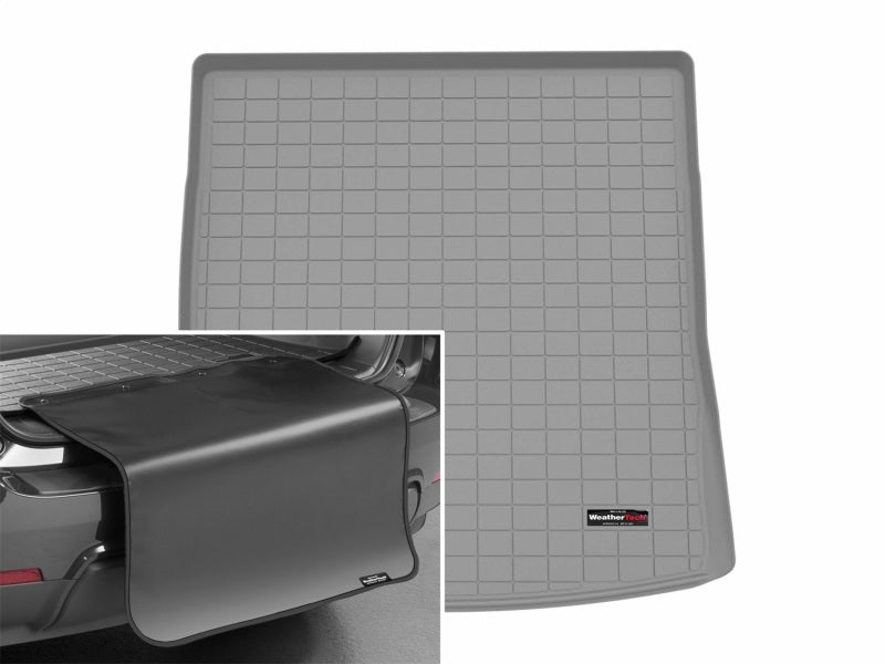 WeatherTech 2026 Cadillac Vistiq Trunk Cargo Liner w/Bumper Protector - Grey