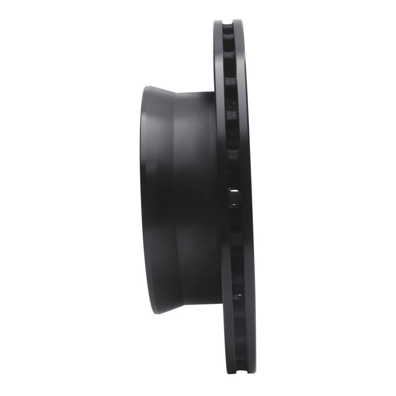 R1 02-06 Dodge Sprinter 2500 Front Right Drilled & Slotted Black Brake Rotor
