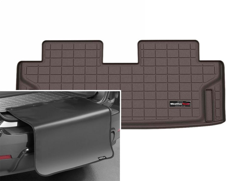 WeatherTech 2025 Volkswagen ID.Buzz Cargo Liner w/ Bumper Protector - Cocoa