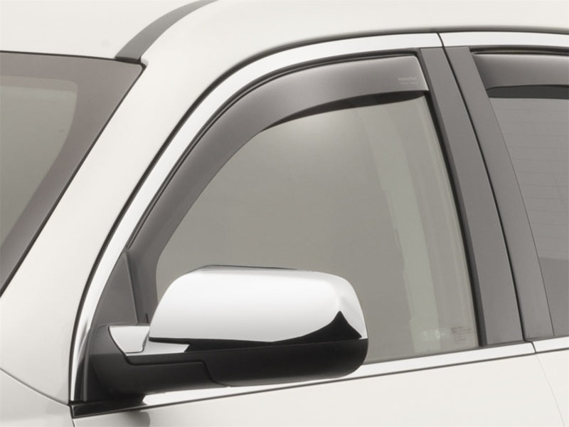WeatherTech 10-17 Chevrolet Equinox Front Side Window Deflectors - Dark Tint