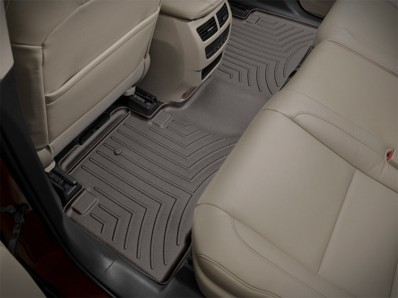 WeatherTech 2014-2016 Acura MDX Rear FloorLiner - Cocoa