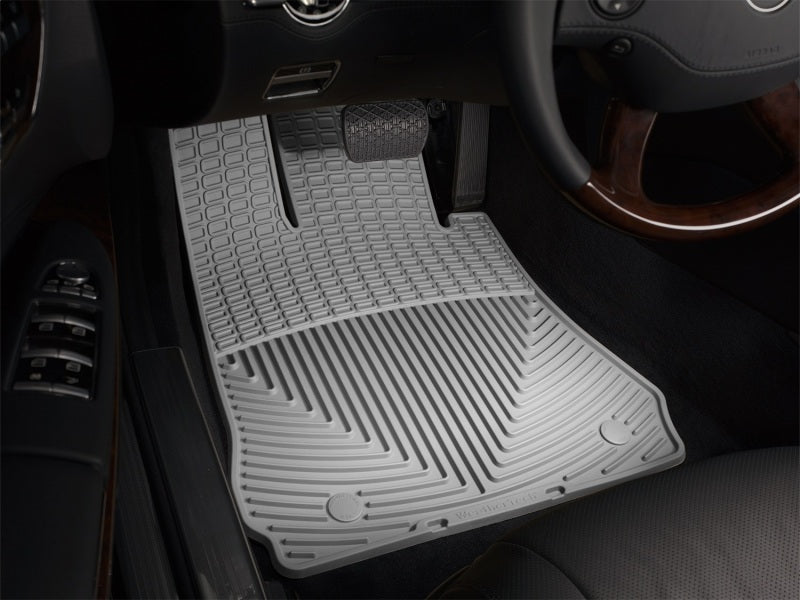 WeatherTech 07-12 Mercedes-Benz CL-Class (W216) Front Rubber Mats - Grey