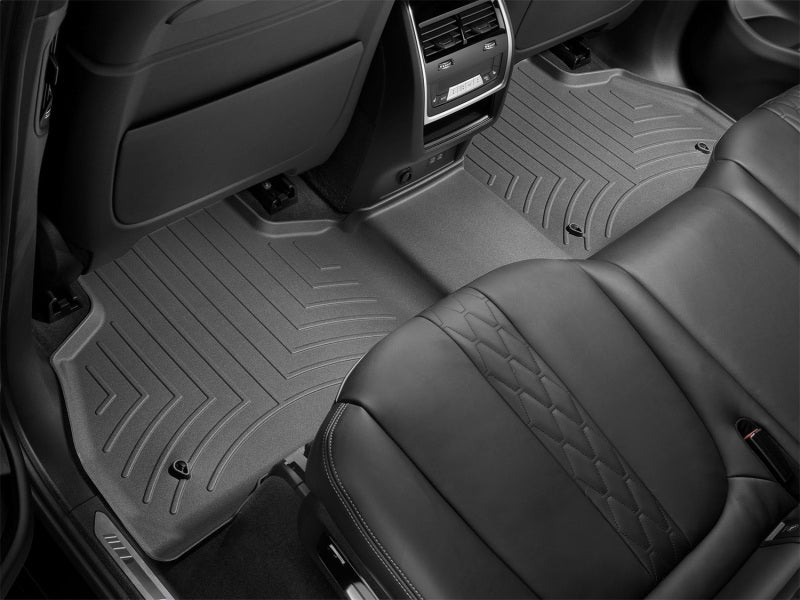 WeatherTech 19-24 BMW X7 40i w/7 Passenger Seating 2rd Row FloorLiner - Black