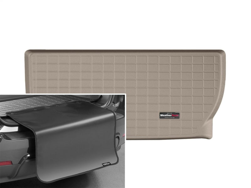 WeatherTech 08-16 Buick Enclave Cargo Liner w/ Bumper Protector - Tan