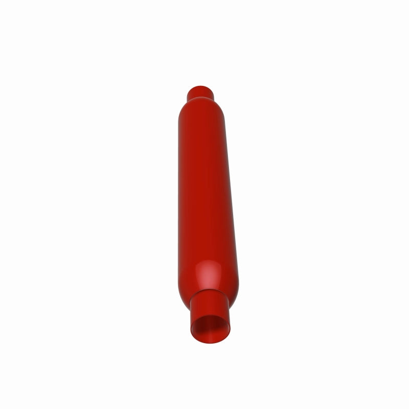 MagnaFlow Muffler Red Pack Series Glasspack 3.5 Dia 12 2.25/2.25 RP