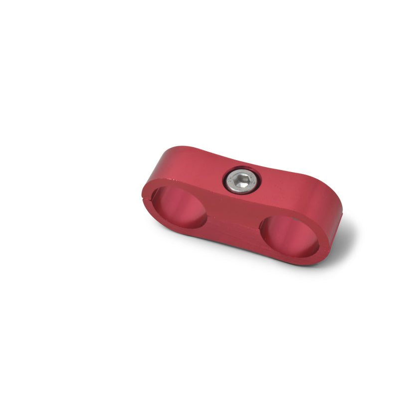 Russell Hose Separator For -12 Braided Hose Red Anodize (2 Pack)