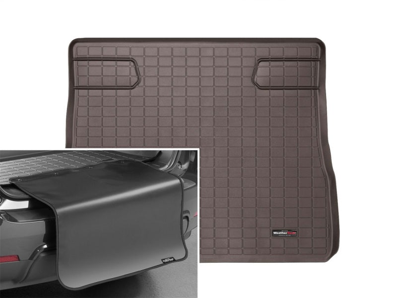 WeatherTech 2011+ Toyota Sienna Cargo With Bumper Protector - Cocoa