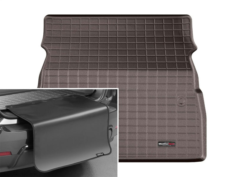 WeatherTech 2018+ Honda Odyssey Cargo Liner w/Bumper Protector - Cocoa (Does Not Cover 3rd Row)